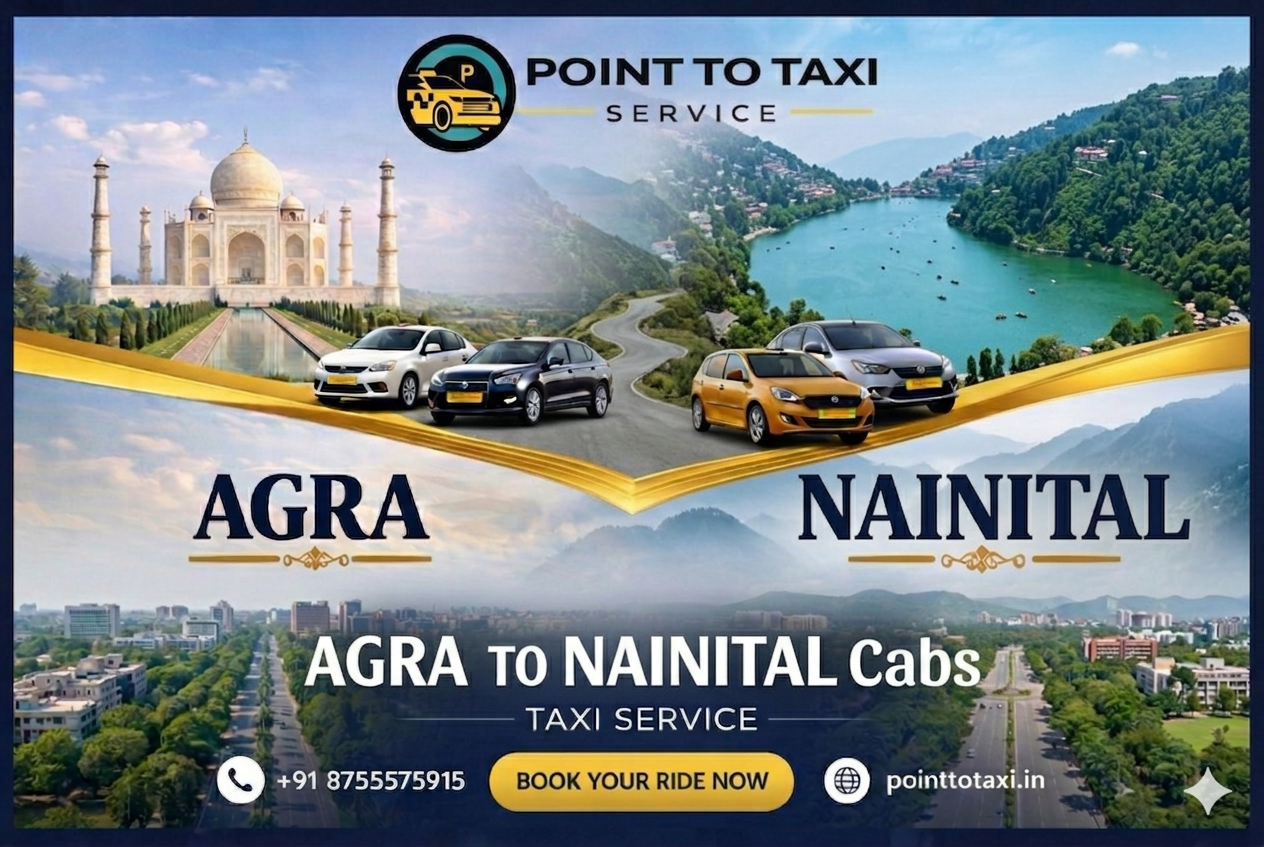 Agra to Nainital Taxi Service